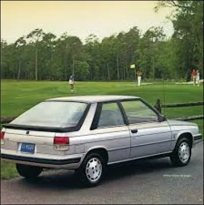 Voici la version américaine de la Renault 11. Quel est son nom ?