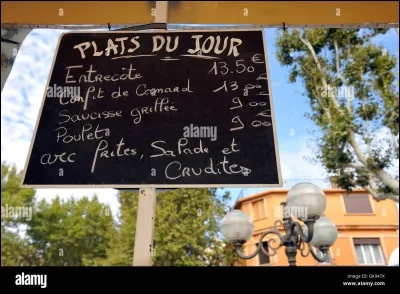 Que préfères-tu manger ?