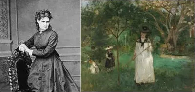 Peintre impressionniste, Berthe Morisot naît à Bourges le 14 janvier 1841, et meurt à Paris le 2 mars 1895. Peint en 1874, ''La Chasse aux papillons'' est-il un tableau de sa composition ?