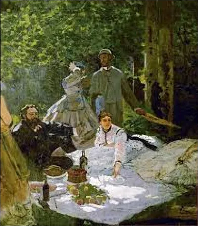 Ce tableau "Le Déjeuner sur l'herbe" a été peint par ...