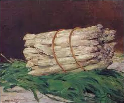 "Une botte d'asperges" est un tableau de / d' ...
