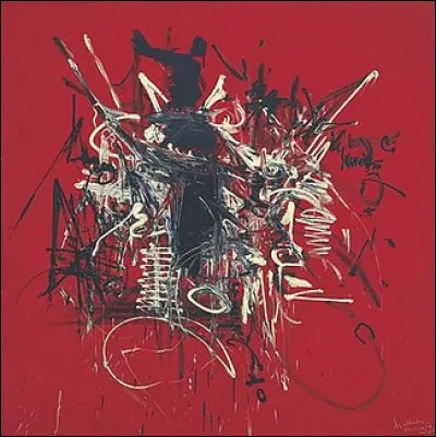 Qui est ce peintre abstrait tendance lyrique, très à la mode dans les années 70 ?