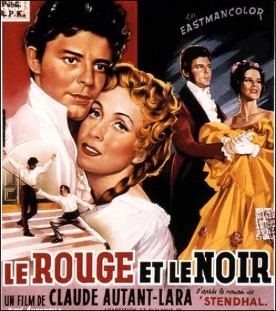 Quel acteur jour aux côtés de Danielle Darrieux dans le film "Le rouge et le noir" de Claude Autant-Lara ?