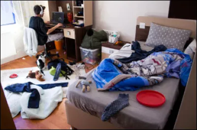 Où est le frisbee rouge ?