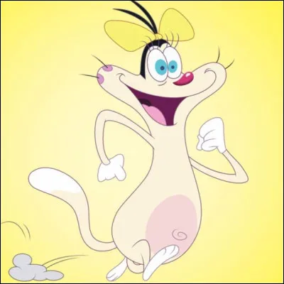 Oggy éprouve de l'affection pour Olivia, sa voisine. Est-ce réciproque ?