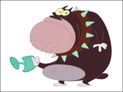 Comment s'appelle le voisin d'Oggy, qui est obsédé par le jardinage ?