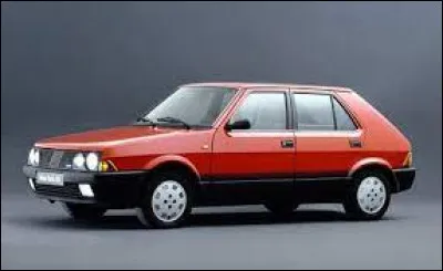 Vous avez ici la Fiat ...