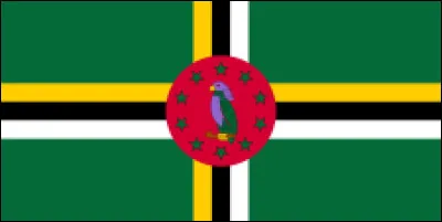 Quel animal se trouve sur le drapeau de la Dominique ?