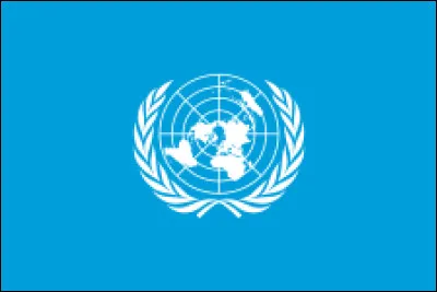 Quel continent n 'est pas représenté sur le drapeau de l'Organisation des Nations unies ?