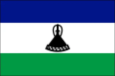 Comment s'appelle le chapeau traditionnel du Lesotho qui figure sur le drapeau du pays ?