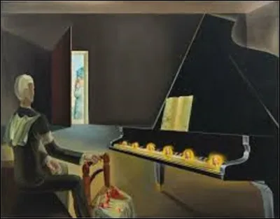 Datant de 1931, ''Hallucination partielle. Six images de Lénine sur un piano'' est une toile surréaliste. Quel artiste a réalisé ce tableau ?