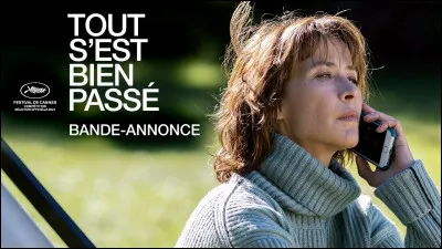 "TOUt s'est bien passé" est un film interprété par Sophie Marceau.
