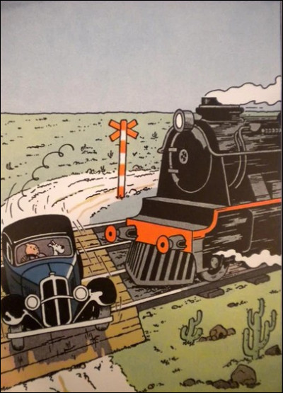 Dans quel album de Tintin figure cette vignette ?