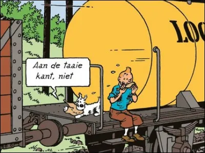 Dans l'album ''L'île Noire'', Tintin utilise un train de marchandise pour rattraper des faux monnayeurs. Que transporte le wagon jauge ?