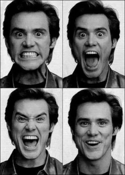 Quel acteur est surnommé "le Roi de la grimace" ?