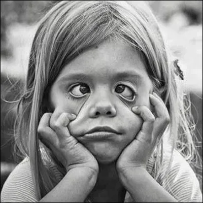 "Grimace" vient du francique "grima" qui signifie :