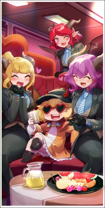 Qui est employé au café des succubes ?