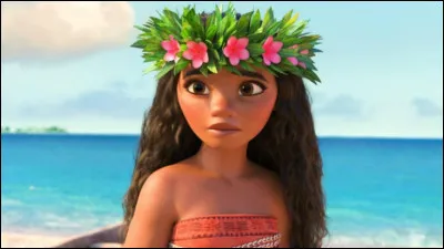 Dans ''Vaiana'', quelle est la première phrase de la chanson ''Le Bleu lumière'' ?