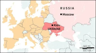 Géographie : Trouvez l'intrus : quel pays n'est pas frontalier avec l'Ukraine ?