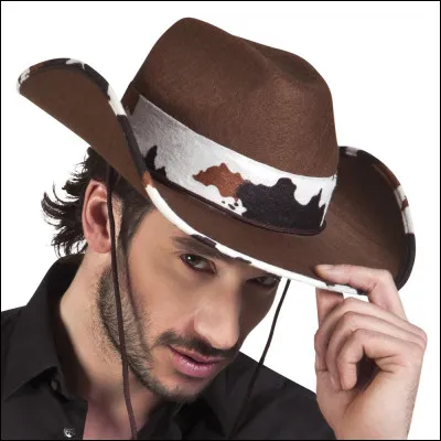 Le chapeau est porté par une personne sans barbe.