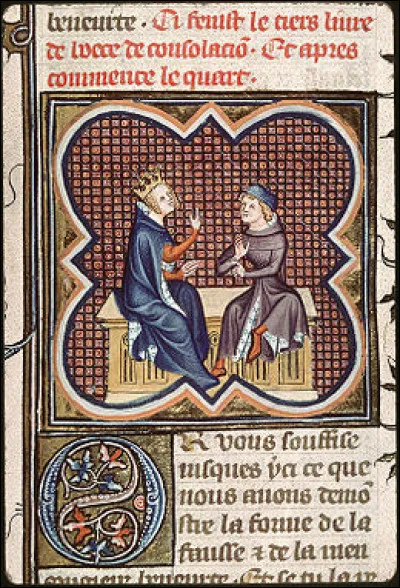 Né vers 480 à Rome, il occupe une place fondamentale dans la transmission de la philosophie antique en Occident. De qui s'agit-il ?