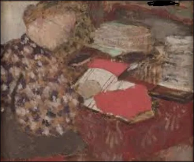 En 1898, quel nabi a représenté son épouse en train de faire ses comptes ?