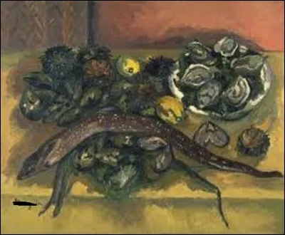 De ces trois fauvistes, lequel a réalisé, en 1925, cette toile intitulée ''La Murène'' ?