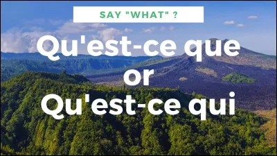 Qu'est-ce qui te caractérise le plus ?