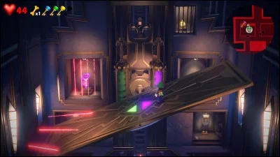 Comment faire apparaitre les lasers dans la Suite Maîtresse ?