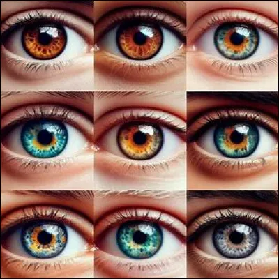 Quelle est la couleur de vos yeux ?
