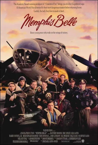 Quel acteur voit-on à l'écran dans le film "Memphis Belle" ?