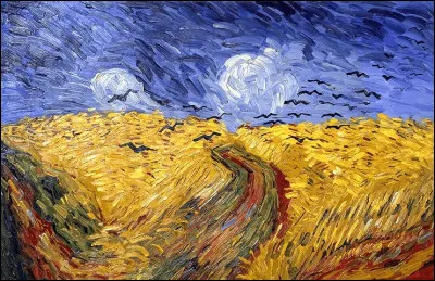 Quel peintre est l'auteur de ce tableau intitulé ''Champ de blé aux corbeaux''