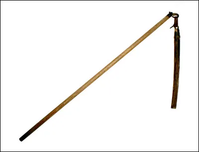 Quel est le nom de cet outil qui servait au battage du blé et d'autres céréales ?