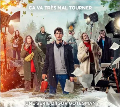 A quelle série fait référence cette affiche ? Résumé : Raphaël entame le tournage de son premier long-métrage pour rendre hommage à la vie héroïque de sa grand-mère.