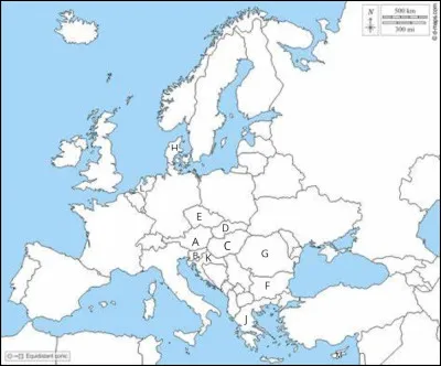 Sous quel nom se cache l'État désigné par la lettre G ?