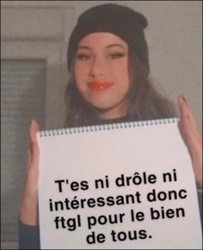 Et quel est ton plus grand d&eacute;faut ?