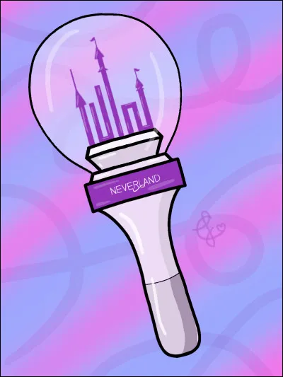 À quel groupe appartient ce lightstick ?