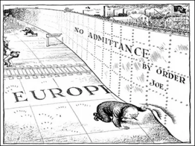 Quel homme politique a, le premier, employé l'expression "rideau de fer" pour qualifier la frontière est-ouest en Europe lors de la guerre froide ?