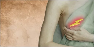 Quel nom porte la douleur au niveau de la poitrine (seins) ?