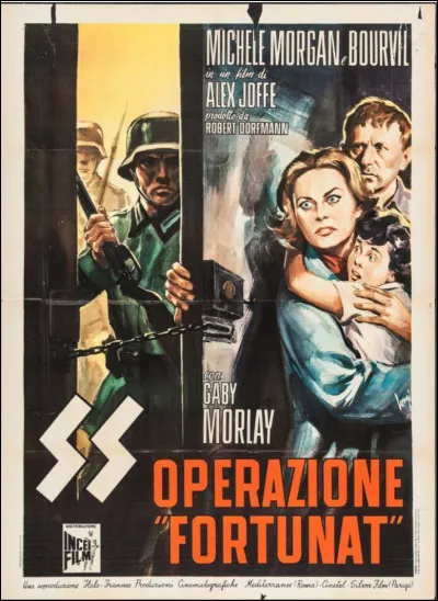 Quel acteur accompagne Michèle Morgan dans le long-métrage "Fortunat" ?