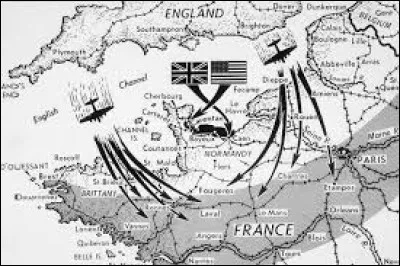 Quel est le nom de code de la bataille de Normandie, qui permit le débarquement des forces alliées sur les plages du Calvados et de la Manche en 1944 ?
