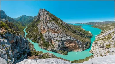 Dans quelle région de France les gorges du Verdon sont-elles situées ?