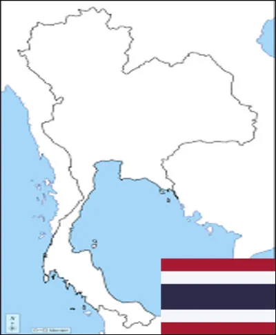 Quelle mer asiatique borde la Thaïlande ?