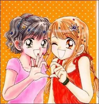 Comment se nomment ces deux filles d'un manga dj Ultra Cute ?