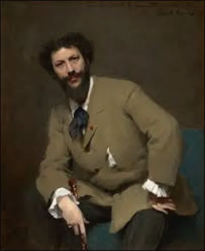 En 1879, l'impressionniste américain John Singer Sargent fait le portrait d'un de ces amis peintres. Quel artiste académique immortalise-t-il ?