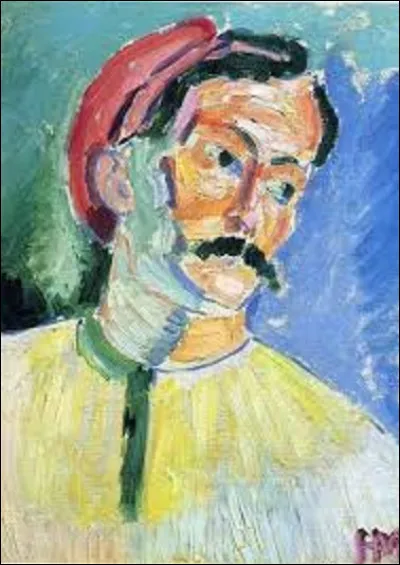 En 1905, le fauviste Henri Matisse croque le portrait d'un de ses amis. Parmi ces trois trois peintres, du même courant artistique, pourriez-vous me dire lequel ?