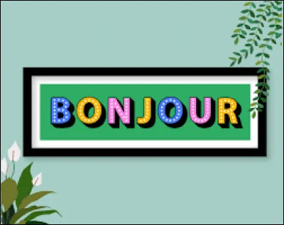 Comment écrit-on le mot "bonjour" dans le langage sms ?