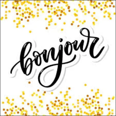 Complétez cette expression : "C'est ...comme bonjour" :