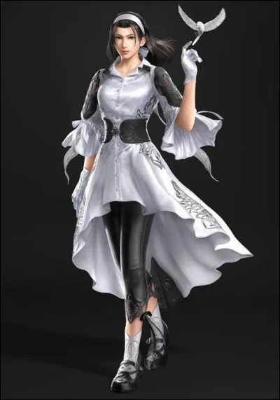 Comment se nomme la femme de Kazuya Mishima ?