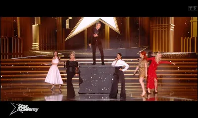 Quelle chanson les professeurs ainsi que Nikos et Karima ont-ils inteprétée ?